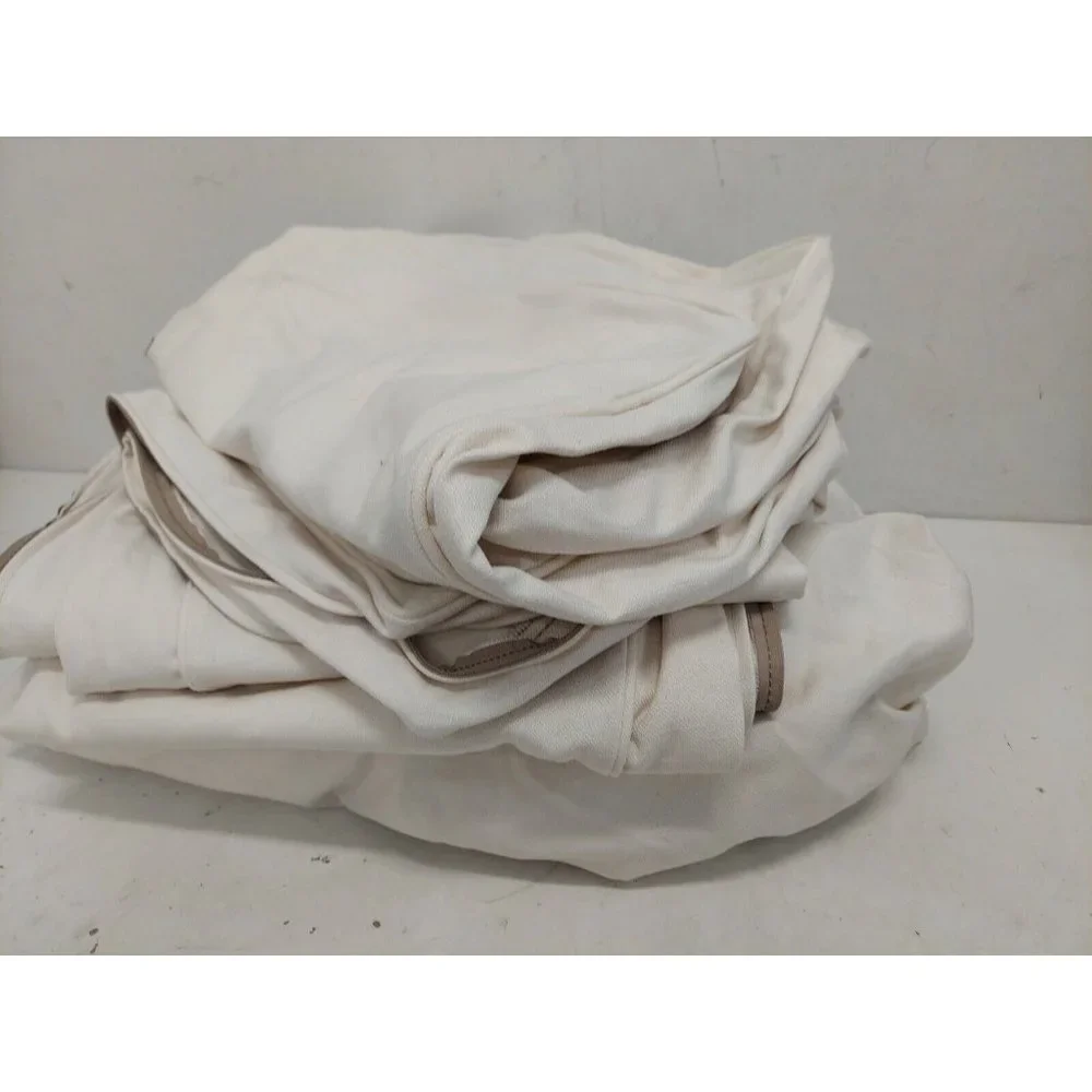 Pottery Barn- Comfort Roll Arm Loveseat Slipcover Box Washed Linen, Ivory, OPEN
